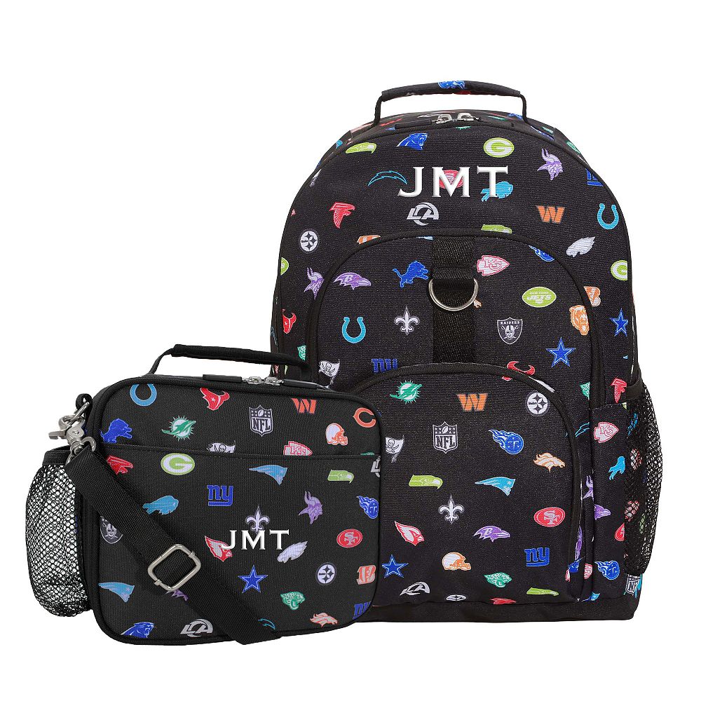 Gear-Up NFL Backpack and Cold Pack Lunch Box Bundle