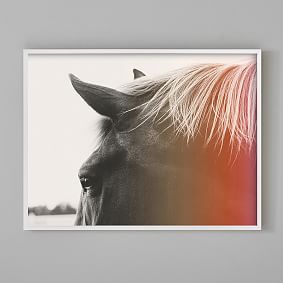 Minted&#174; Pink Pony Framed Art by Alicia Bock