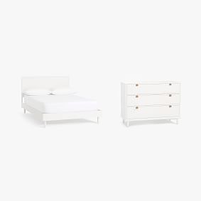 Nash Classic Bed &amp; 3-Drawer Dresser Set
