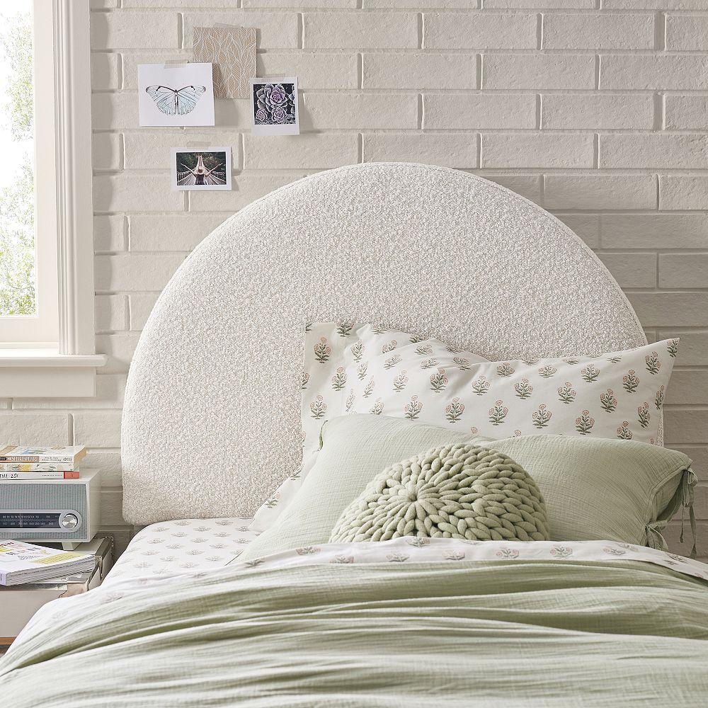 No Nails Round Smart&amp;trade Wall Mounted Headboard