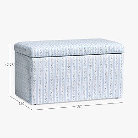 LoveShackFancy Rectangular Storage Bench (32&quot;)
