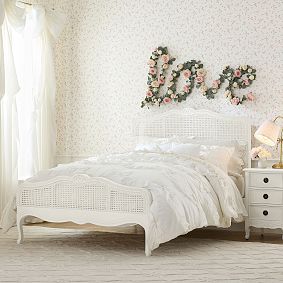 LoveShackFancy Caned Classic Bed