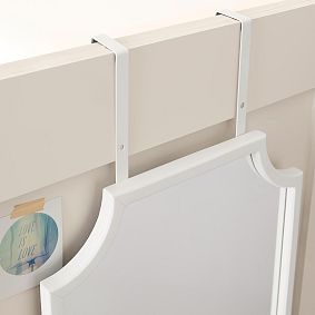 Scallop Preppy Over-The-Door Mirror (18&quot;x48&quot;)