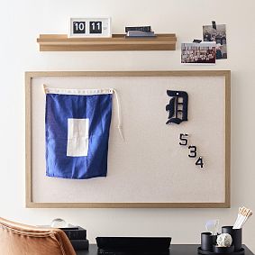 No Nails Framed Pinboard (36&quot;x24&quot;)
