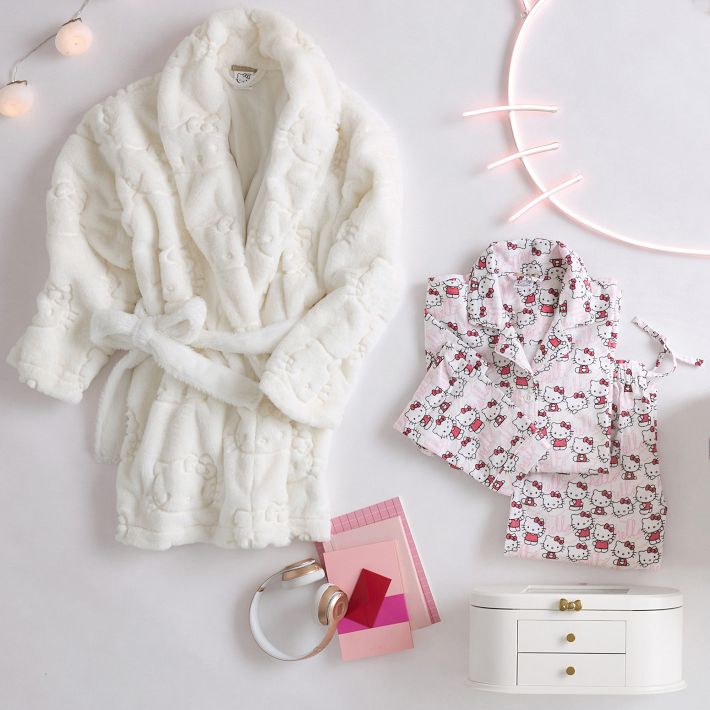 Pottery Barn X Hello Kitty キルト&枕カバー セミダブル/ダブル Pottery Barn X Hello Kitty ぶらさがっ セミダブル/ダブル