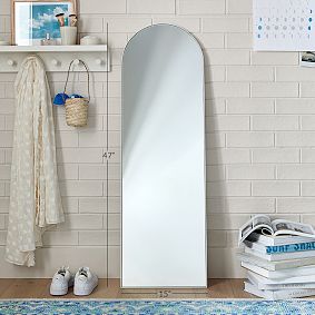 Over-the-Door Arched Mirror (15&quot;x47&quot;)
