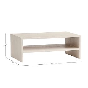 Brushed Fog Desk Riser