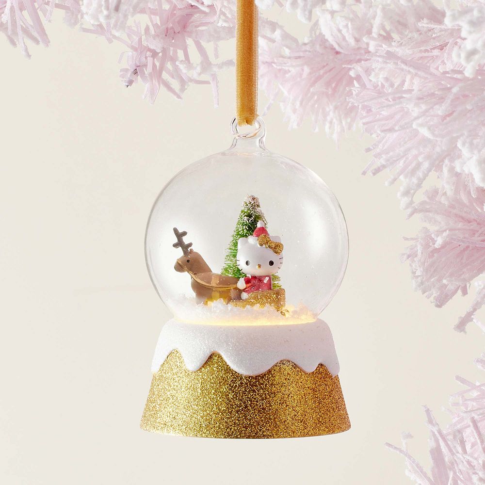 Hello Kitty&#174; Light-Up Sleigh Ornament