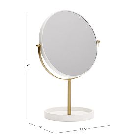 Glam 3x Magnification Vanity Mirror (12&quot;x16&quot;)