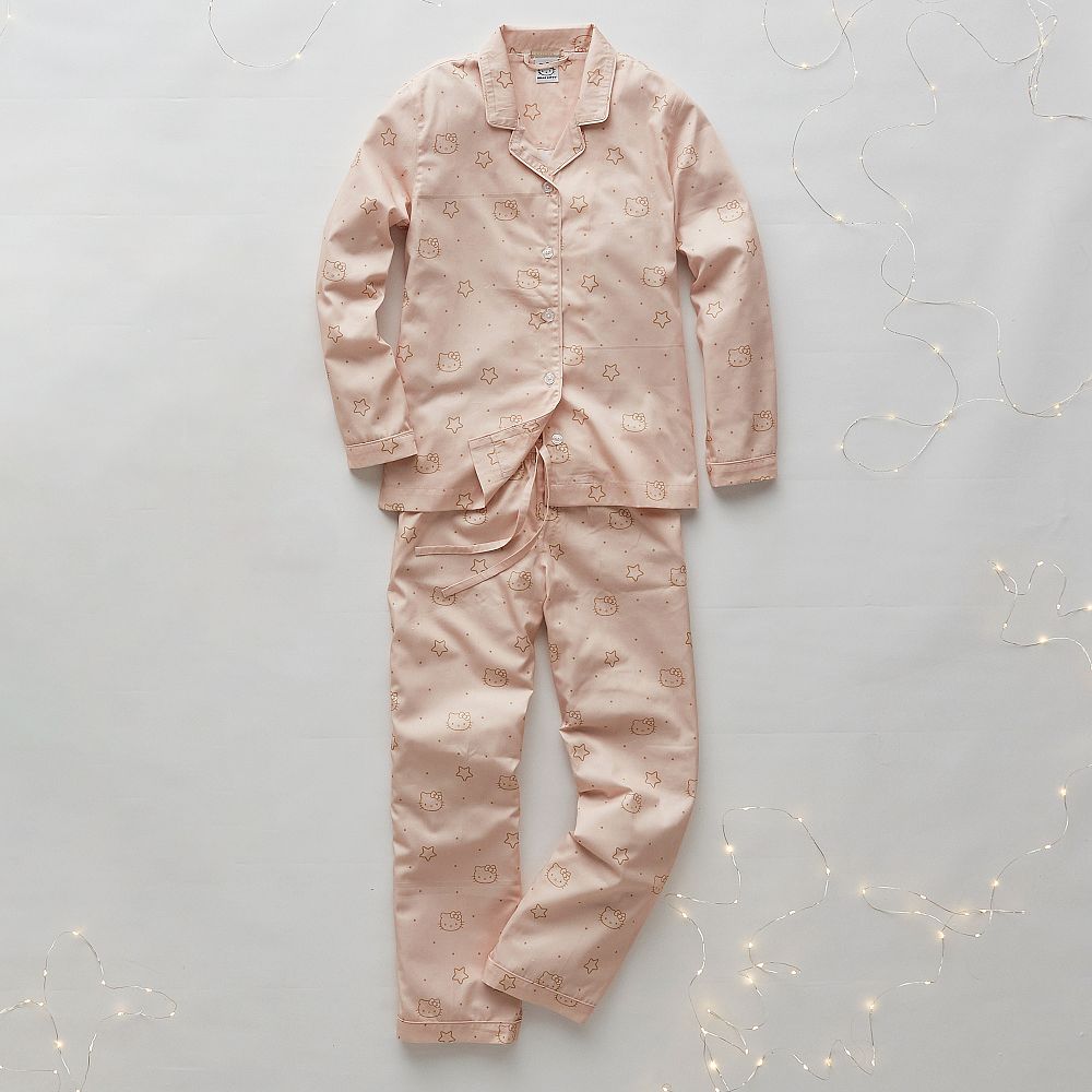 Hello Kitty&#174; Metallic Star Loose Fit Pajama Set