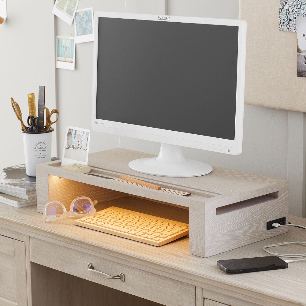 Light Up Desk Riser with USB