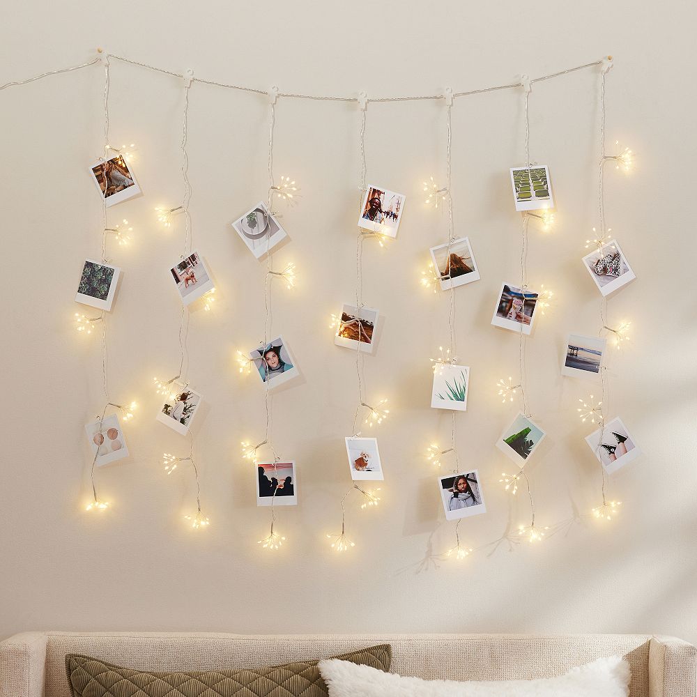 Starburst Curtain String Lights
