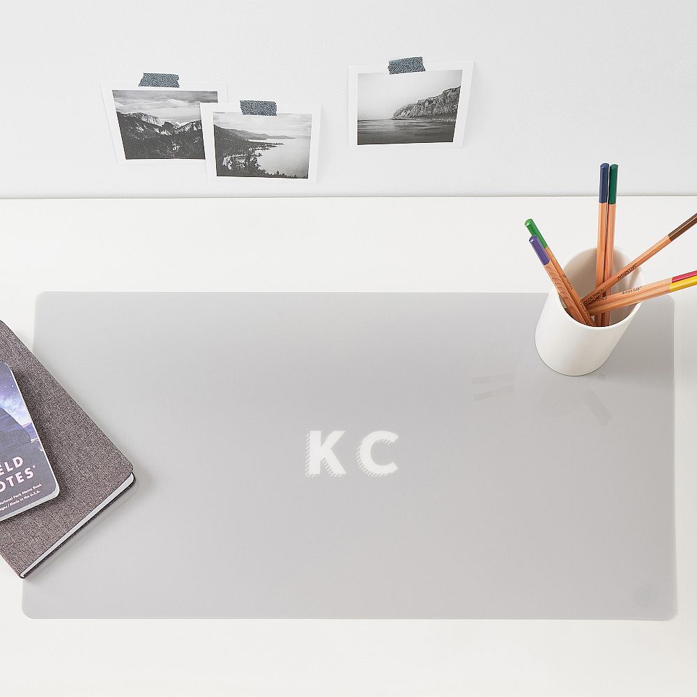 Personalized Slim Desk Mat (25&quot;x13&quot;)
