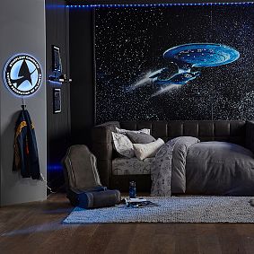 <em>Star Trek</em>&#8482; Backlit Starfleet Logo LED with Sound Sync