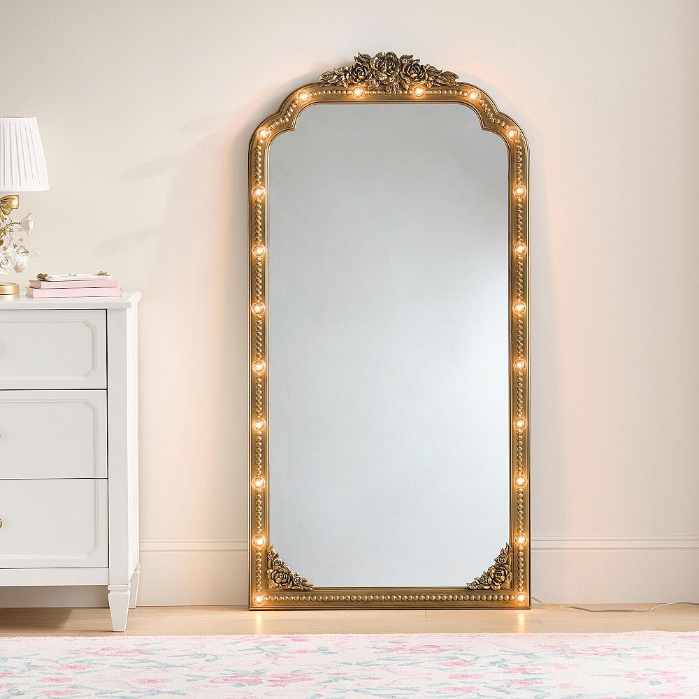 LoveShackFancy Marquee Floor Mirror (30&quot;x59&quot;)