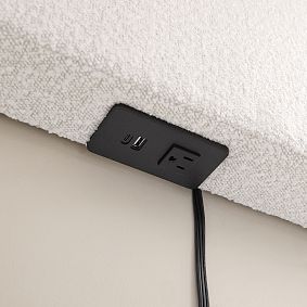 No Nails Round Smart&amp;trade Wall Mounted Headboard