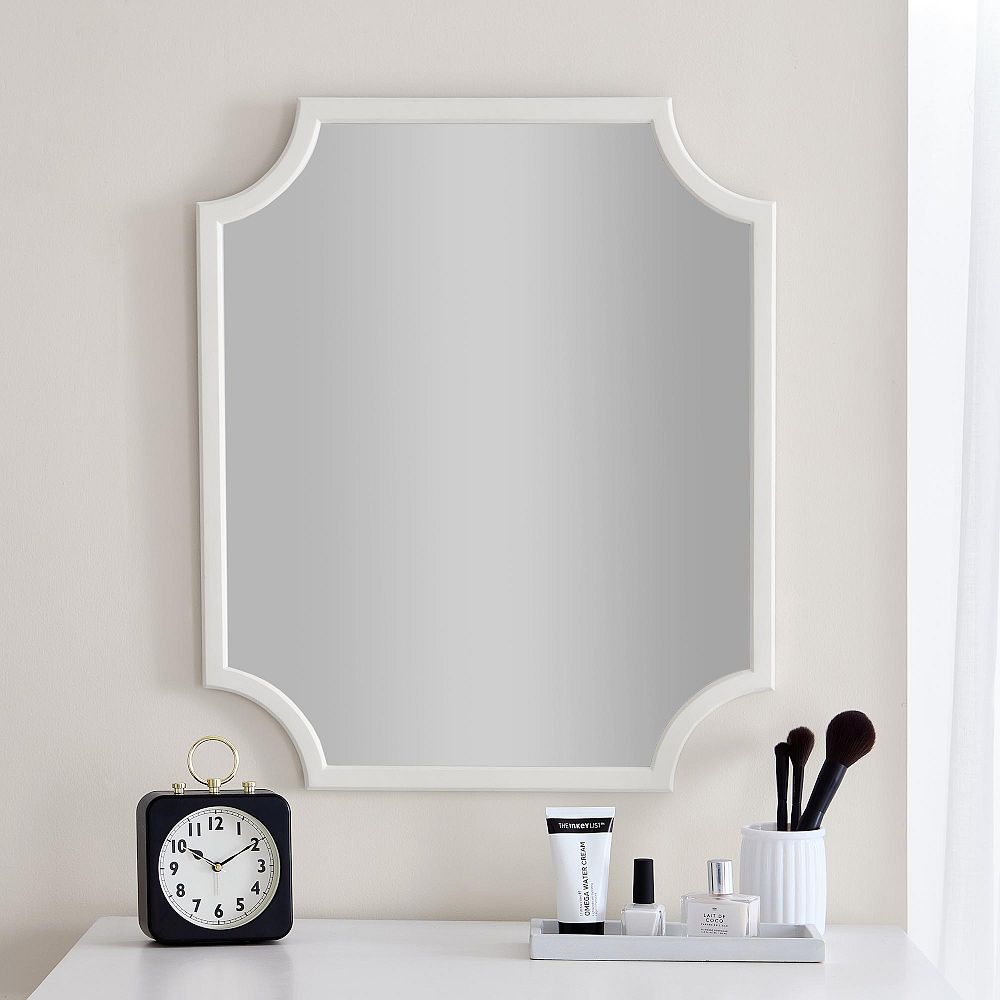 No Nails Scallop Mirror (20&quot;x24&quot;)