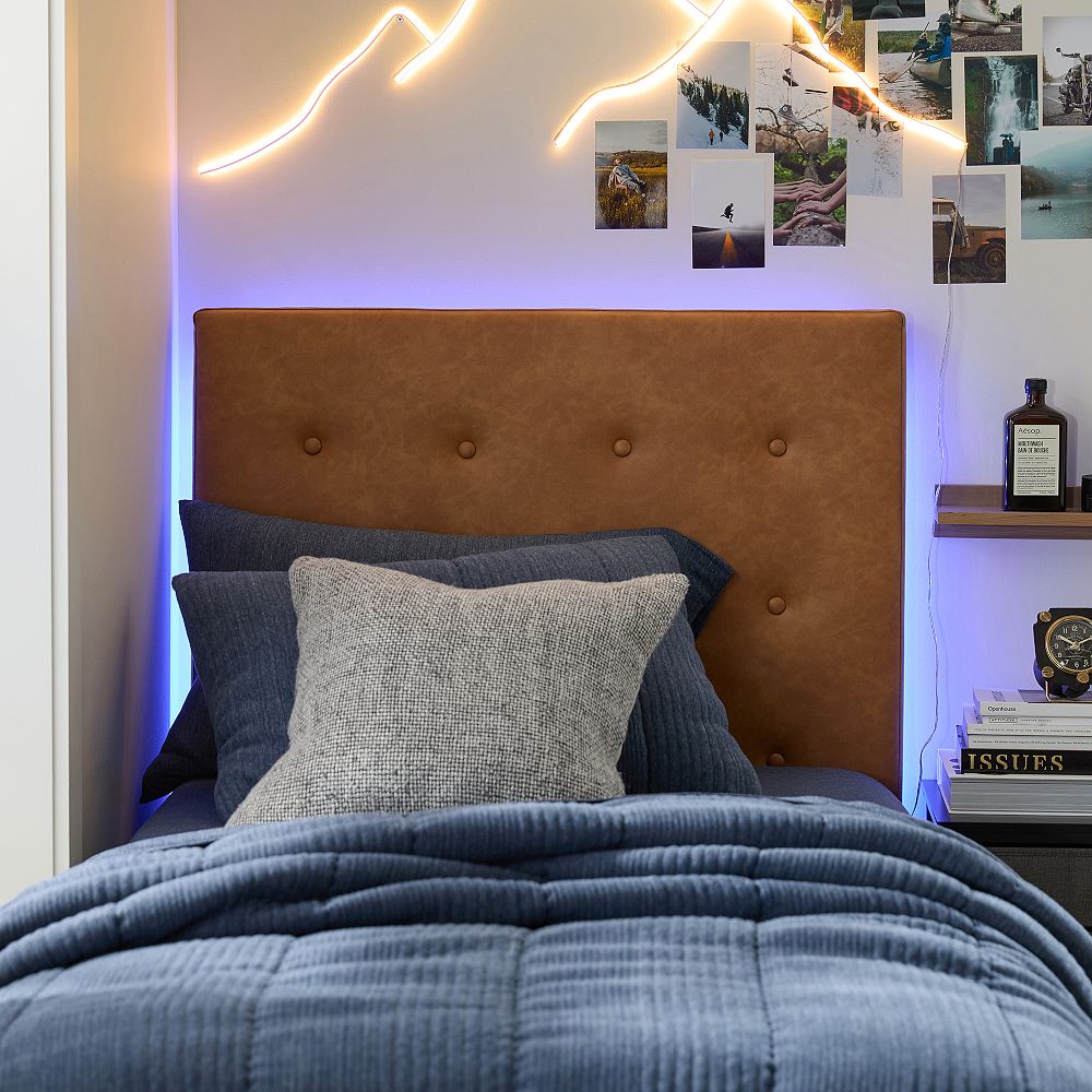 LED Tufted Smart&trade; Wall Mounted Headboard