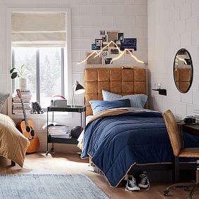 Solid Textured Washable Rug