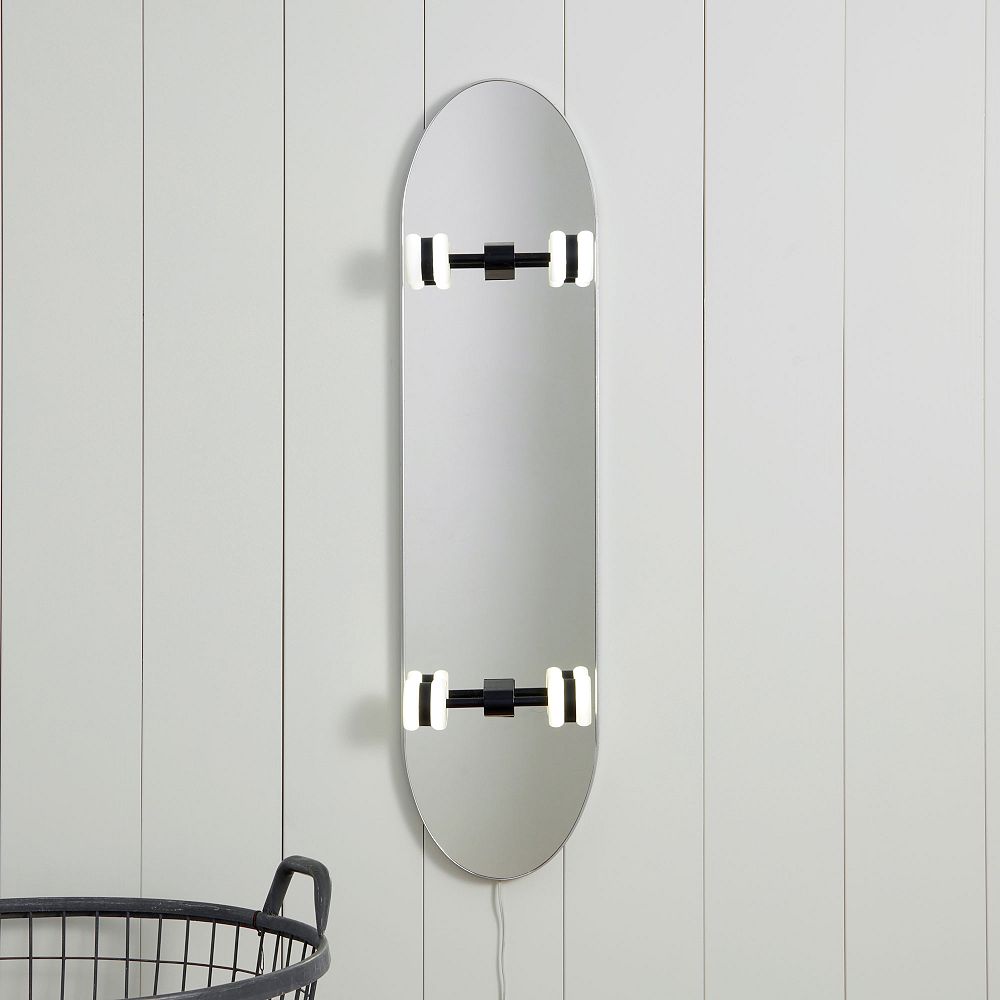LED Skateboard Mirror