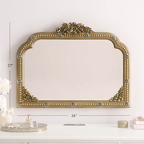 LoveShackFancy Marquee Over-the-Dresser Mirror (36&quot;x27&quot;)