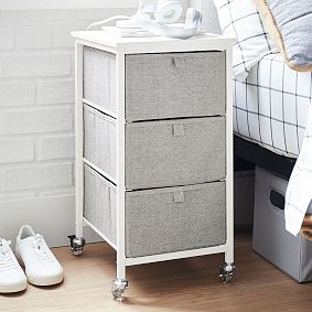 Rolling 3-Drawer Cart