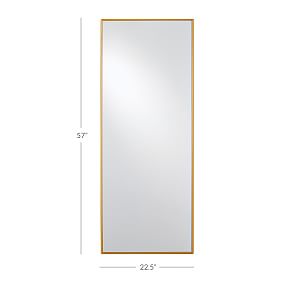 Metal Framed Full Length Mirror (23&quot;x57&quot;)