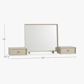 west elm x pbt Mid-Century Vanity Hutch