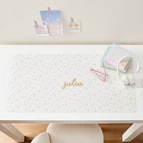 Personalized Hard Acrylic LoveShackFancy Desk Mat (36&quot;x18&quot;)