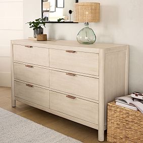 Coronado 6-Drawer Dresser (56w x 19d&quot;)