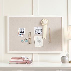 No Nails Framed Pinboard (36&quot;x24&quot;)