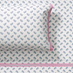 Mia Blockprint Organic Sheet Set