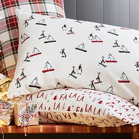 Penguin Organic Flannel Sheet Set