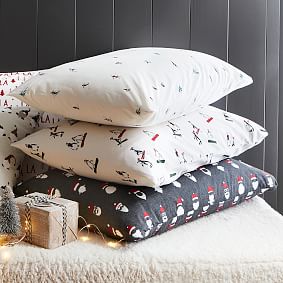 Penguin Organic Flannel Sheet Set
