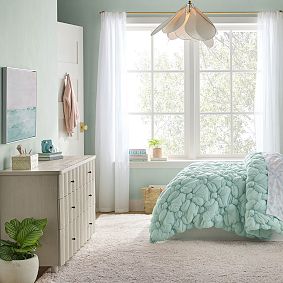 Fluted 6-Drawer Dresser (56w x 19d&quot;)