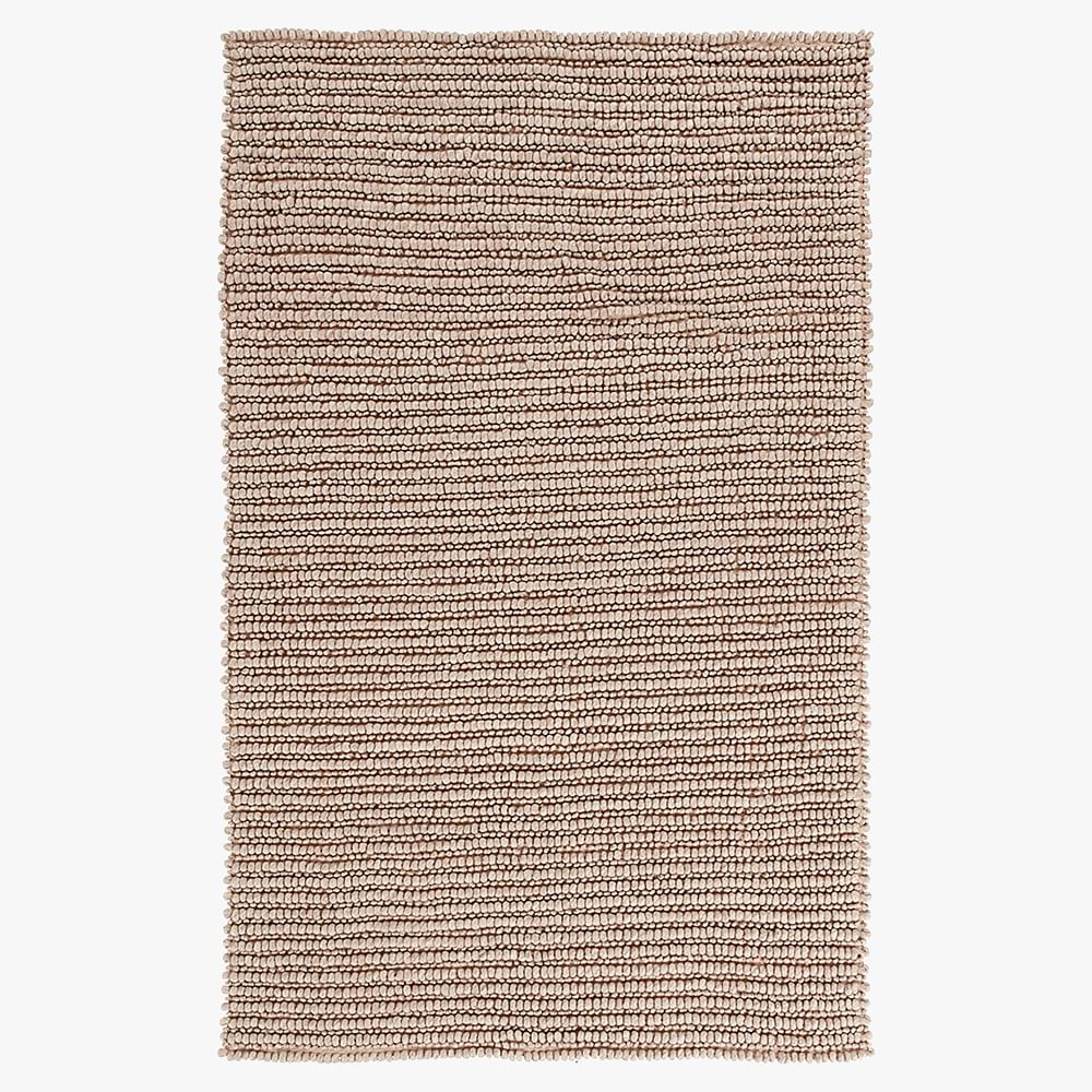 Textured Wool Rug - Oatmeal