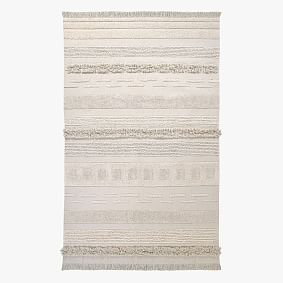 Airy Cotton Tufted Washable Rug