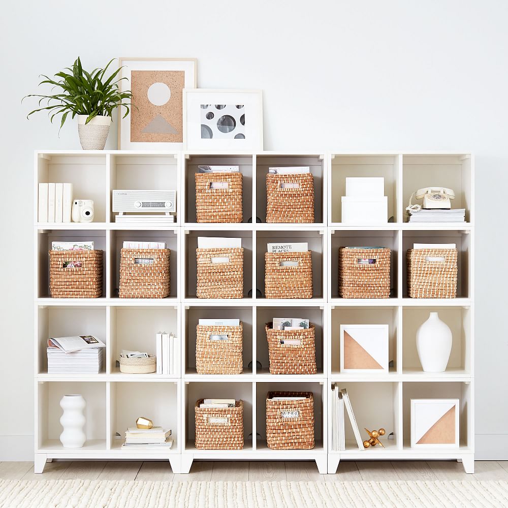 Hampton Triple Open Cube Tall Bookcase