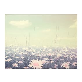 Field of Daisies Recycled Tapestry
