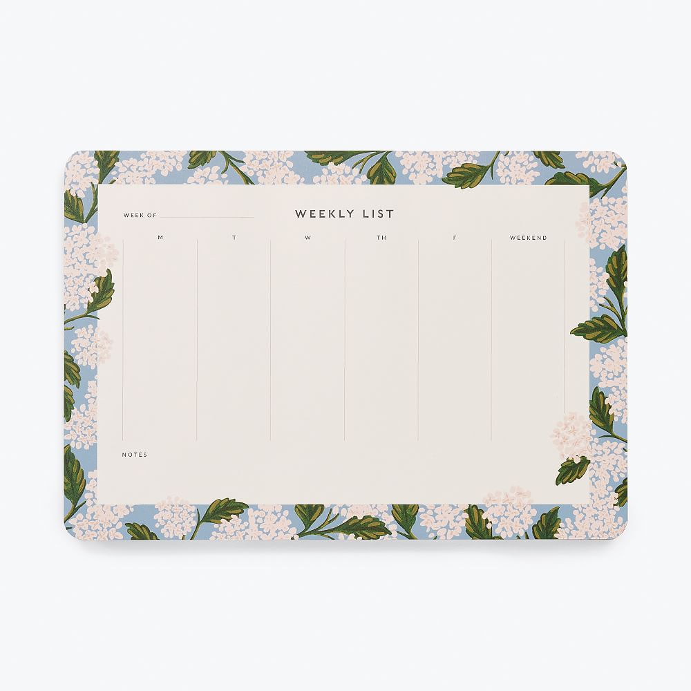 Rifle Paper Co. Hydrangea Desk Pad