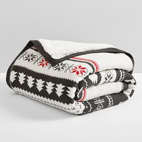St. Jude Fair Isle Throw