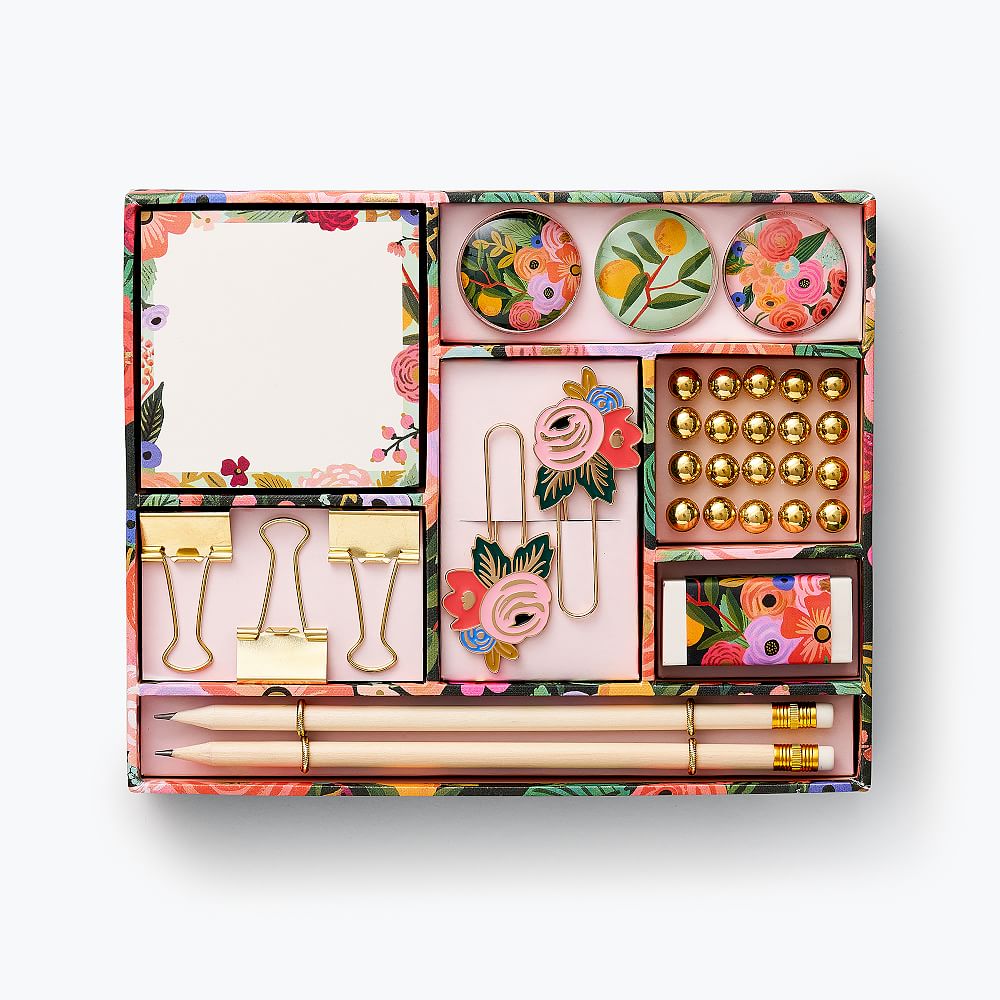 Rifle Paper Co. Garden Party Tackle Box Stationery Set