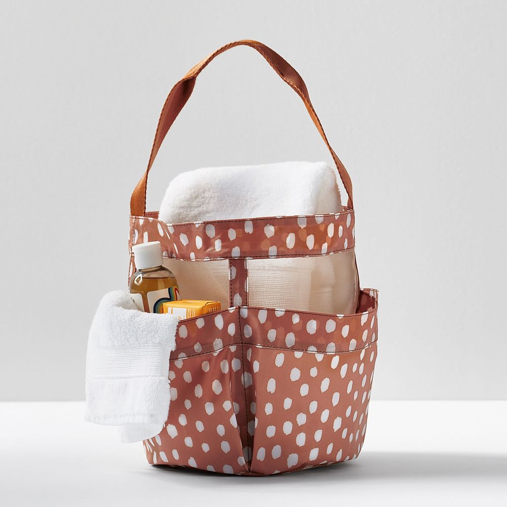 west elm x pbdorm Recycled Brushstroke Classic Shower Caddies