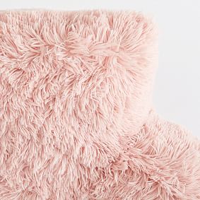 Fluffy Luxe Backrest Pillow Cover
