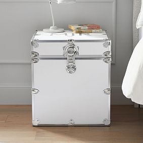 Monogram Cube Dorm Trunk