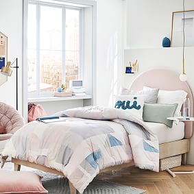 west elm x pbdorm Tufted Oui Pillow Cover