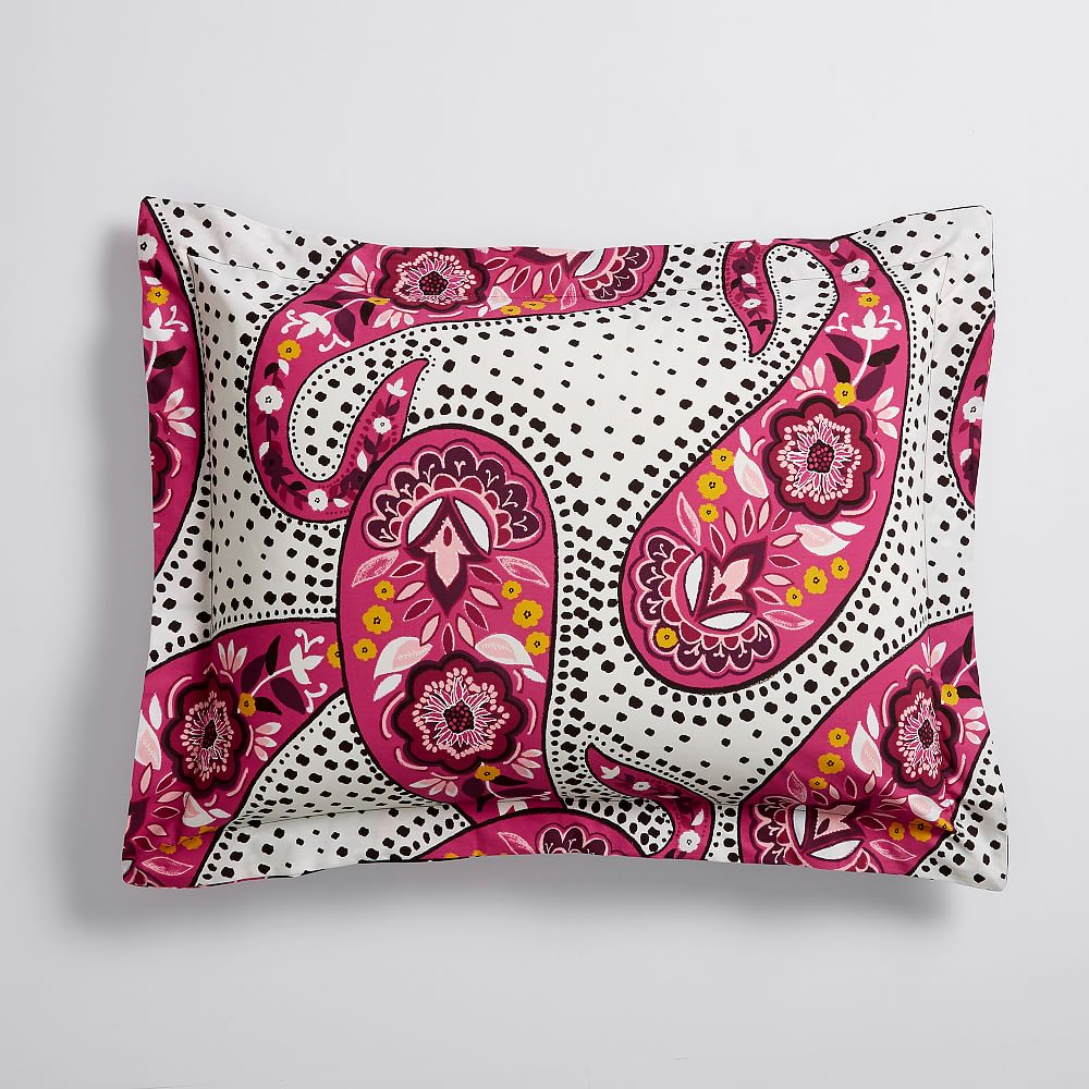 Retro Paisley Standard Sham