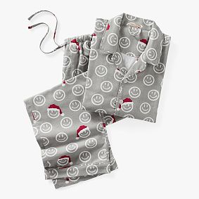 Smiley Santa Loose Fit Pajama Set
