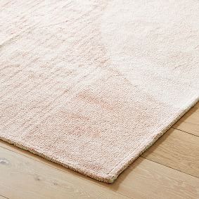 Boho Washable Rug - Nude Rose