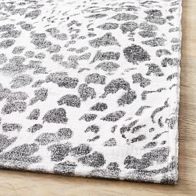 Glam Cheetah Washable Rug, 3X5